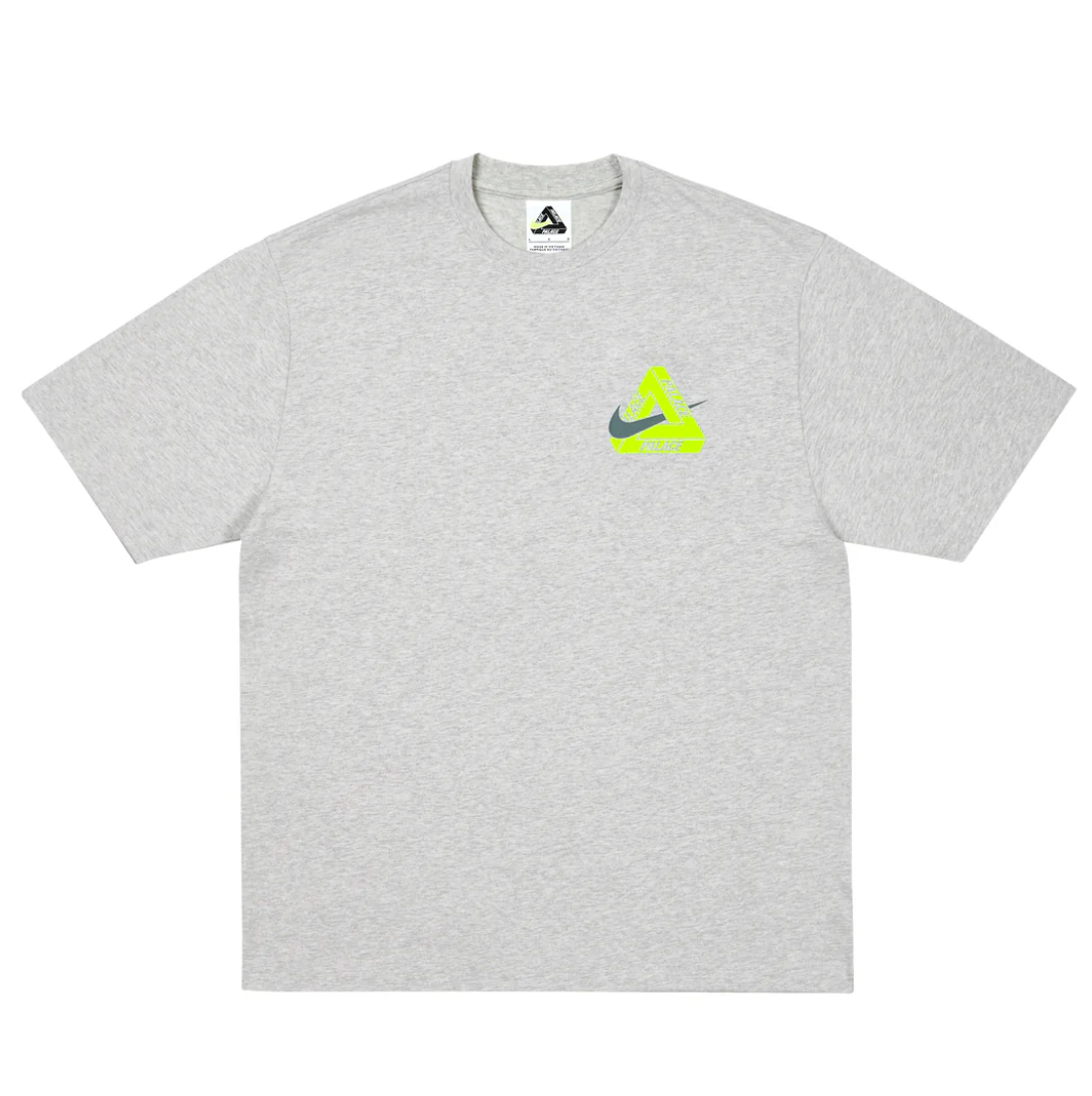 Palace Nike Tri-Swoosh T-Shirt Grey Marl