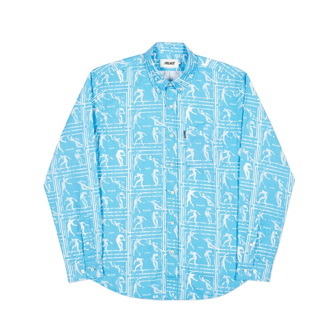 Palace Danse Shirt Blue (Autumn 2018)