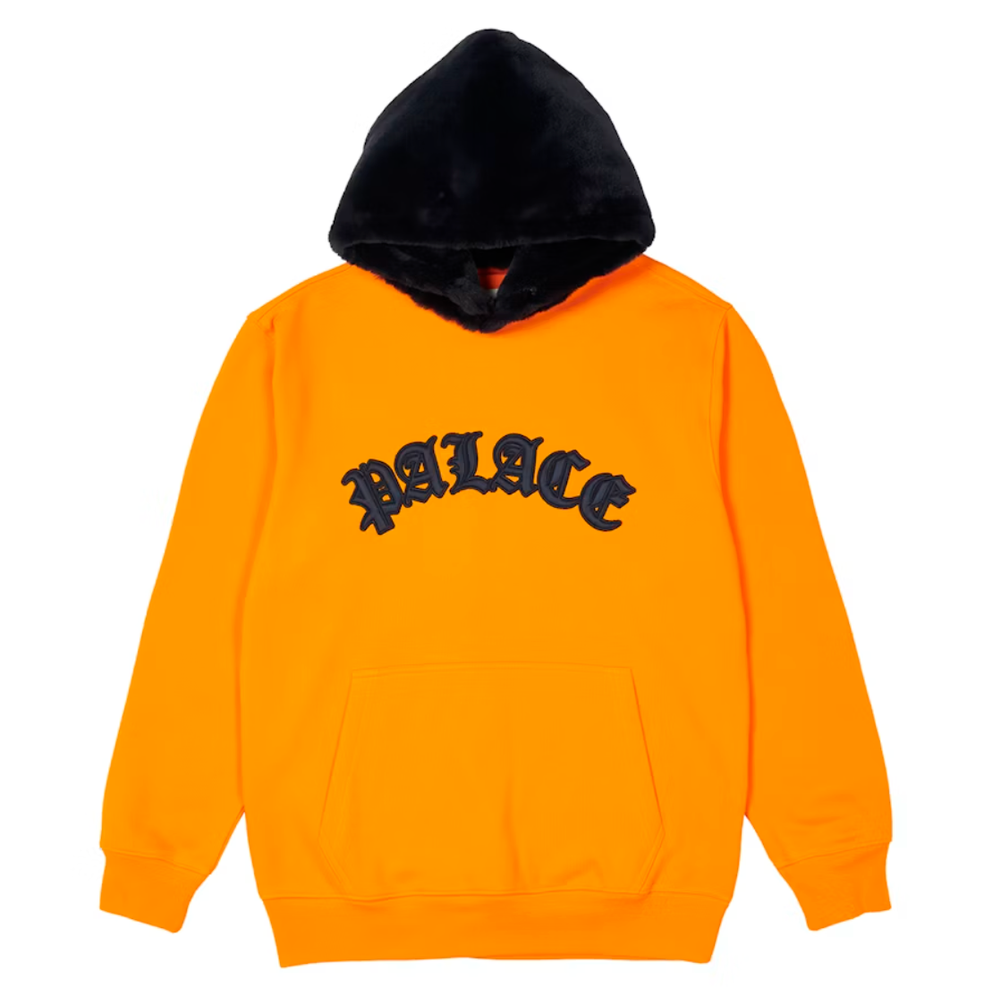 Palace Faux Fur Hood Orange (Winter 2021)