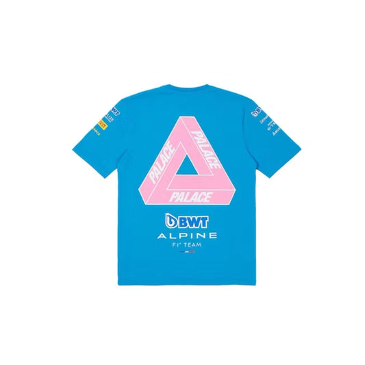 Palace Kappa For Alpine T-Shirt Blue