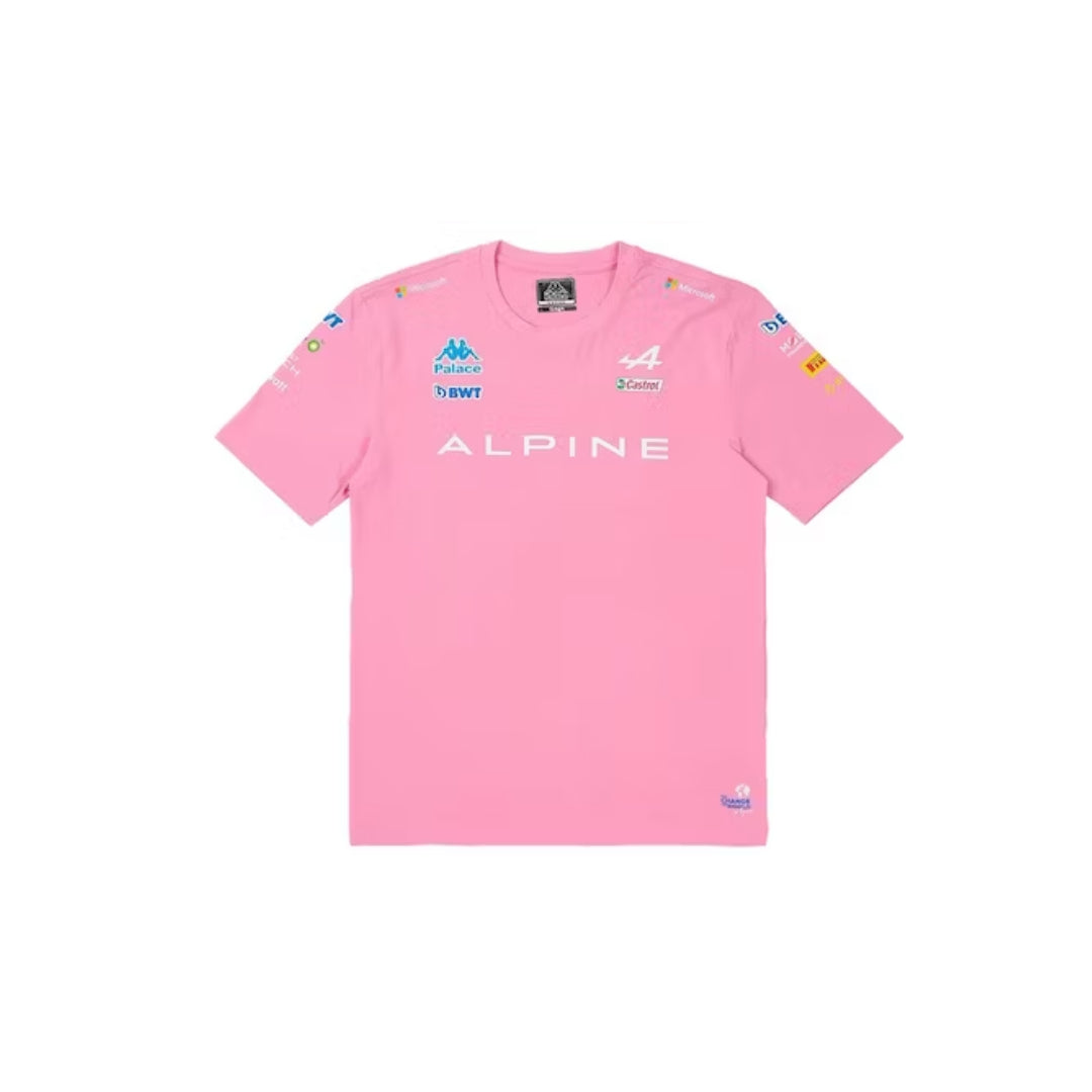 Palace Kappa For Alpine T-Shirt Pink