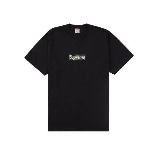 Supreme Camouflage Box Logo T-Shirt Black