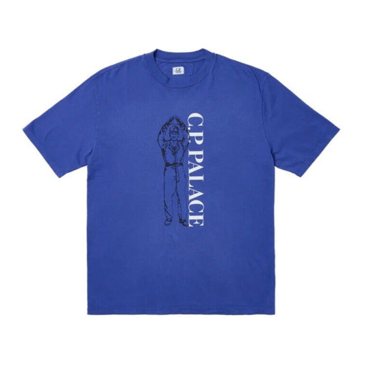 Palace C.P Company T-Shirt Blue