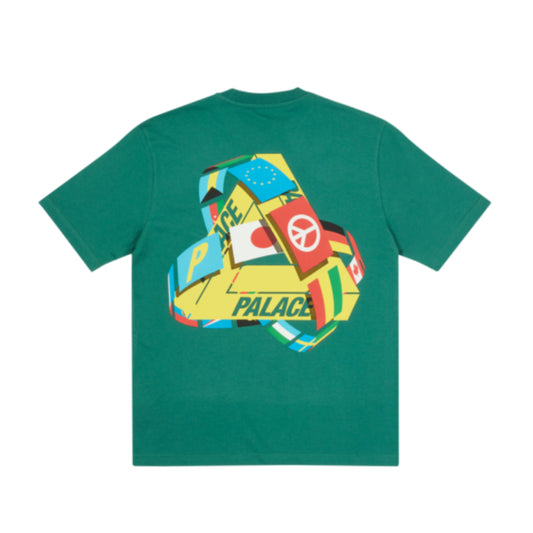 Palace Tri-Flag T-Shirt Green