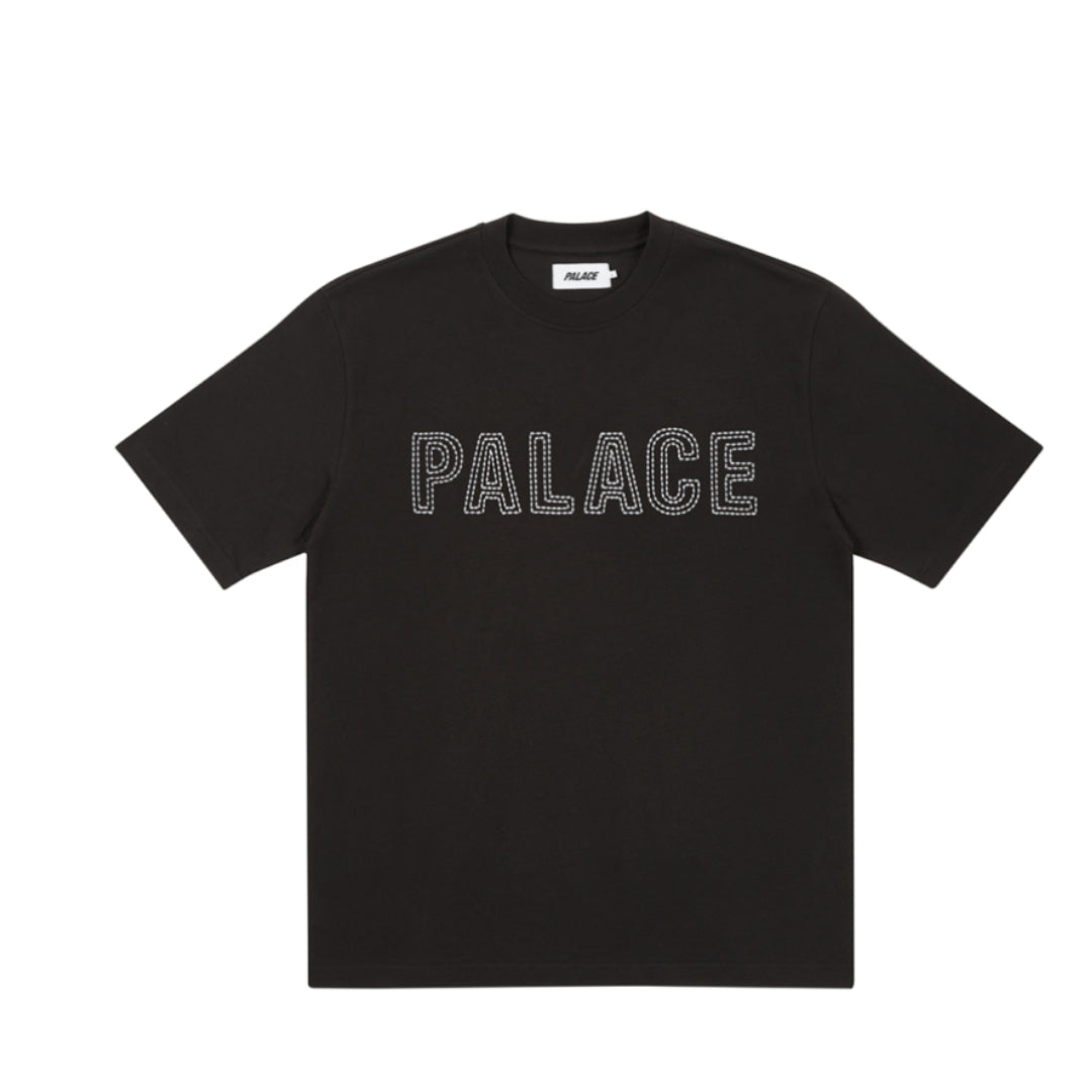 Palace Contrast Stitch T-Shirt Black