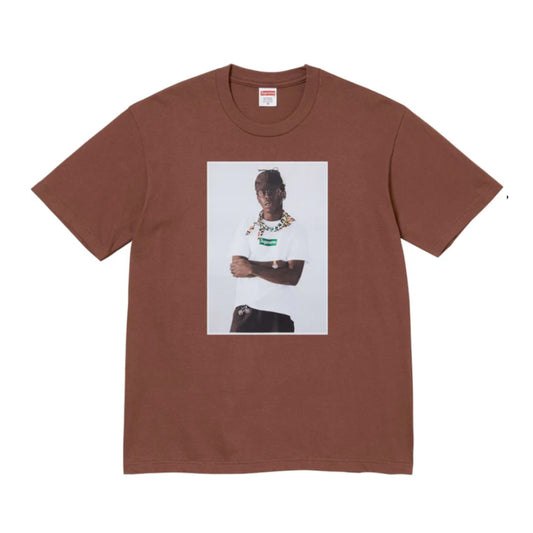 Supreme Tyler The Creator Photo Tee Brown