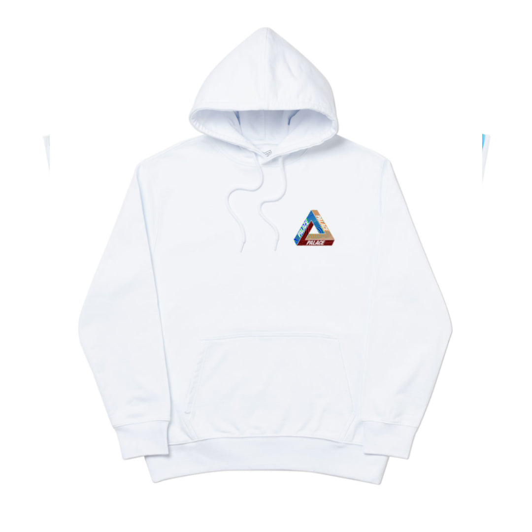 Palace Tri-Tex Hoodie White