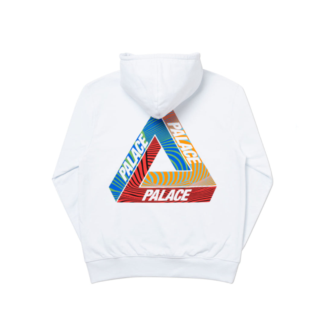 Palace Tri-Tex Hoodie White