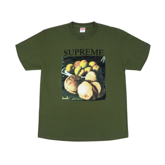 Supreme Still Life T-Shirt Olive Green