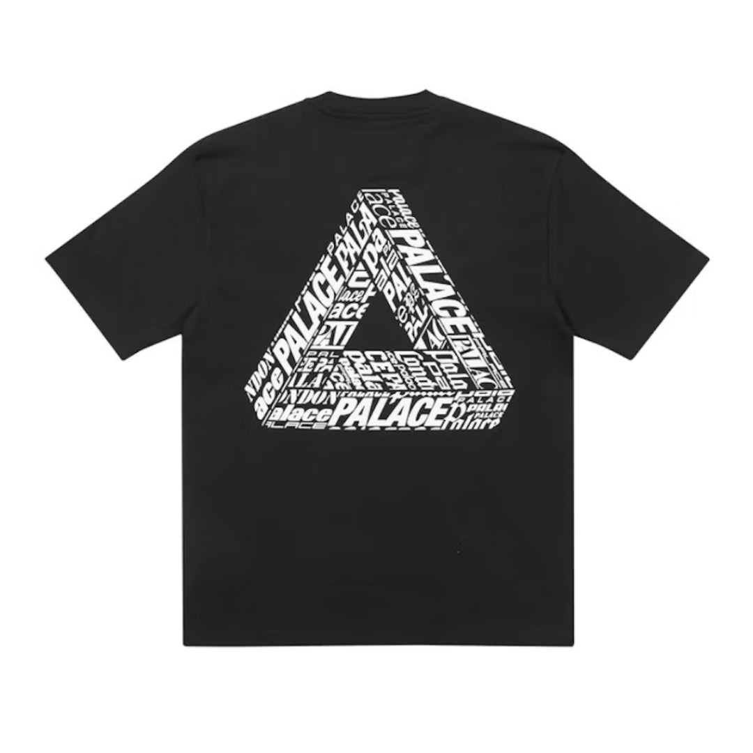 Palace Tri-Text T-Shirt Black