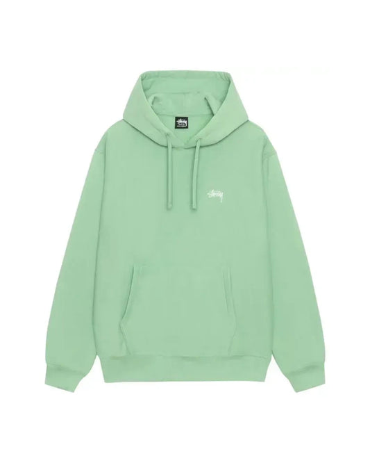 Palace Stüssy Stock Logo Hoodie Zephyr Green