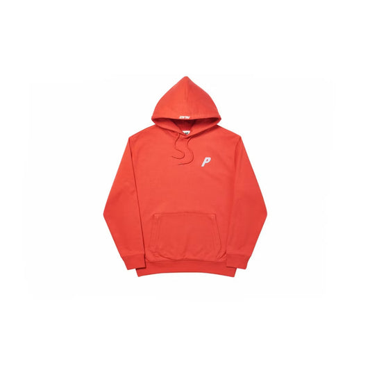 Palace Felt P Hoodie Red