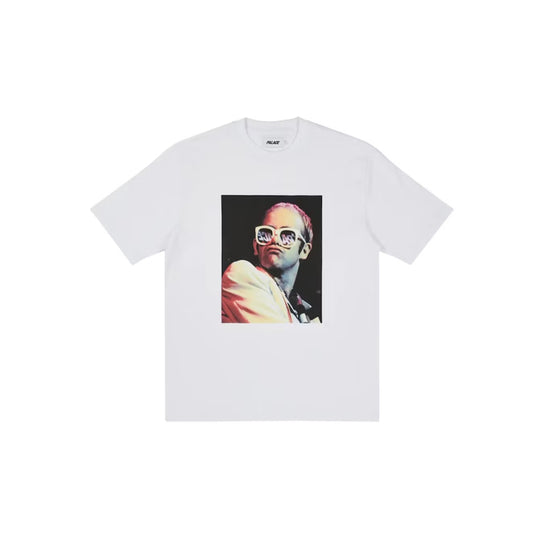 Palace Elton John Photo T-Shirt White