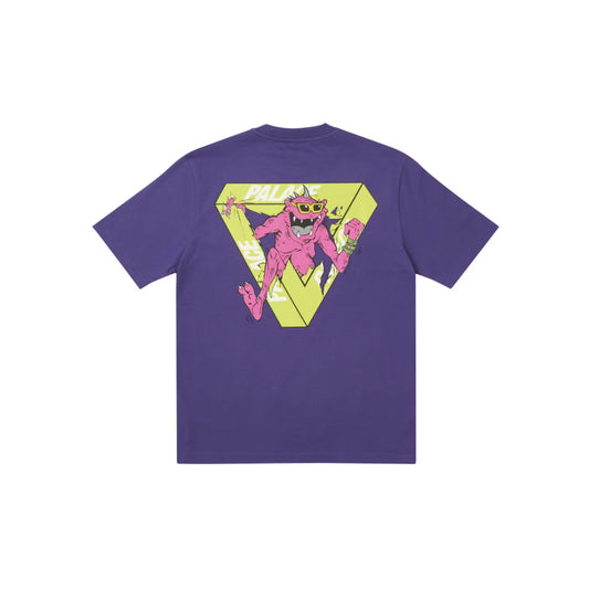 Palace M-Zone Mutant Tri-Ferg T-Shirt Purple