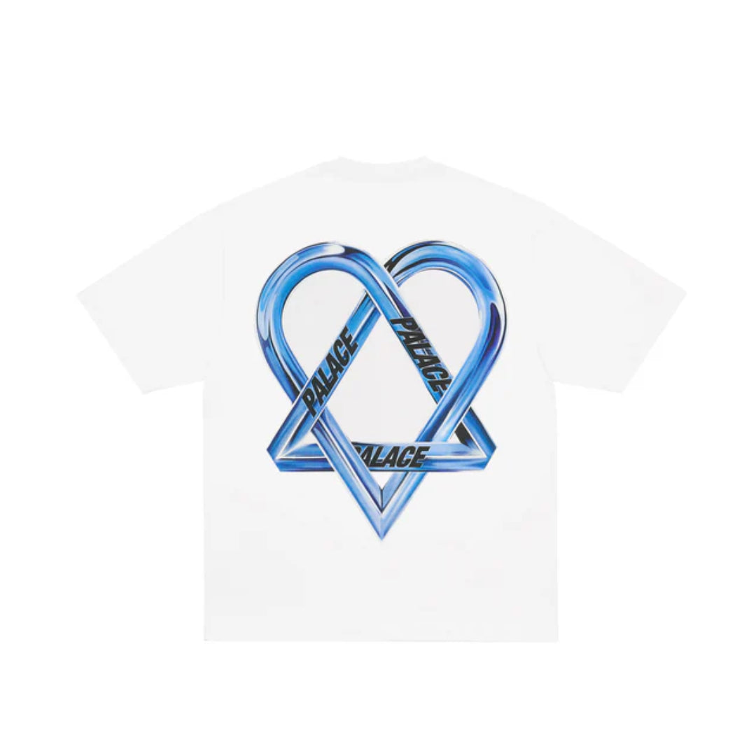Palace Tri-Gram T-Shirt White (Autumn 2025)