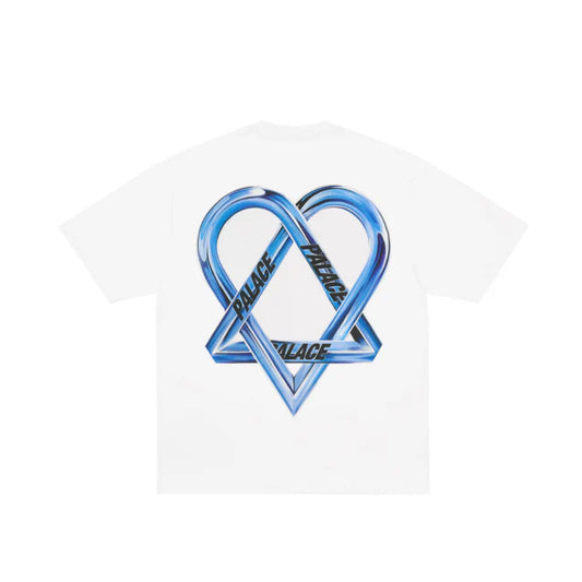 Palace Tri-Gram T-Shirt White (Autumn 2025)