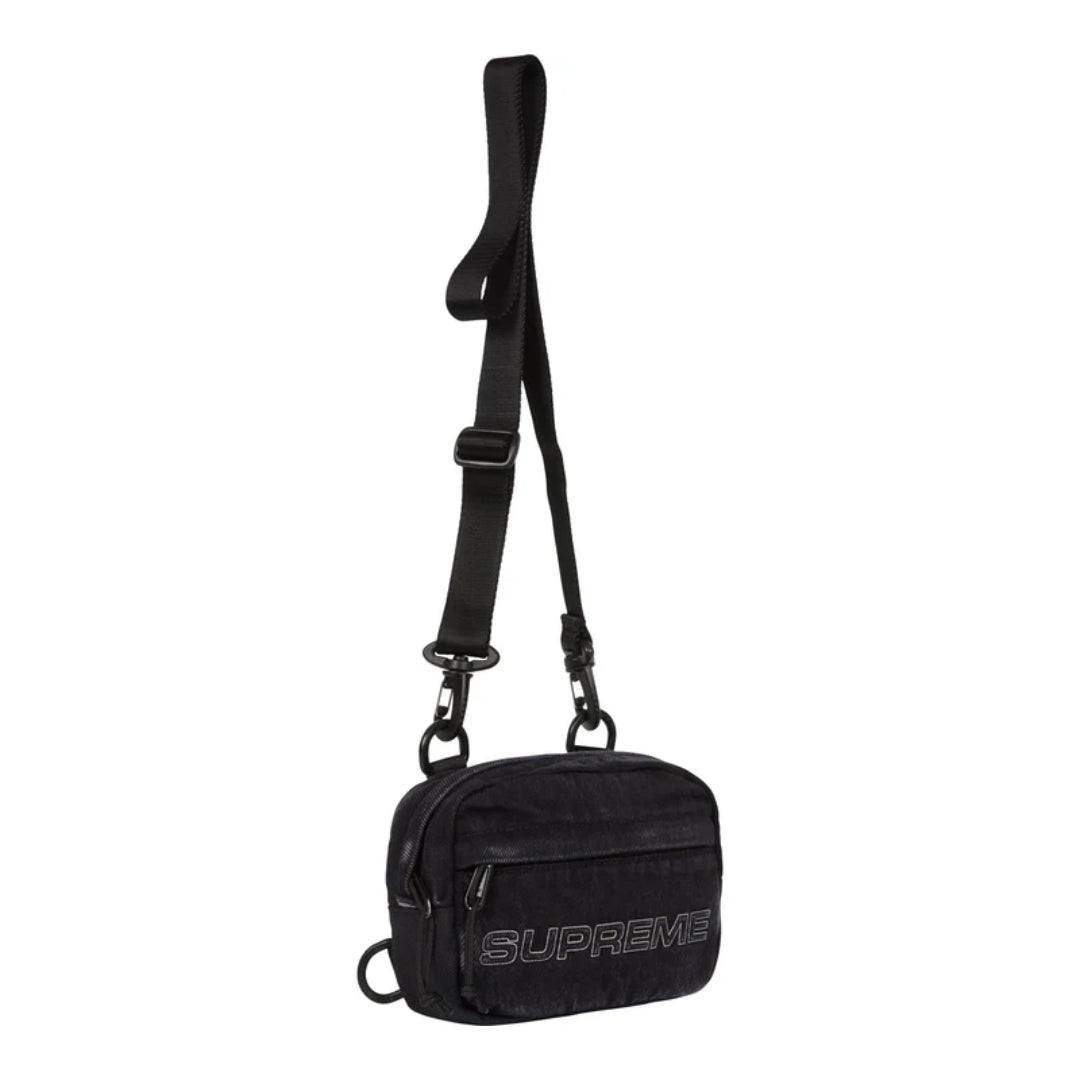 Supreme Denim Mini Shoulder Bag Black (FW25)