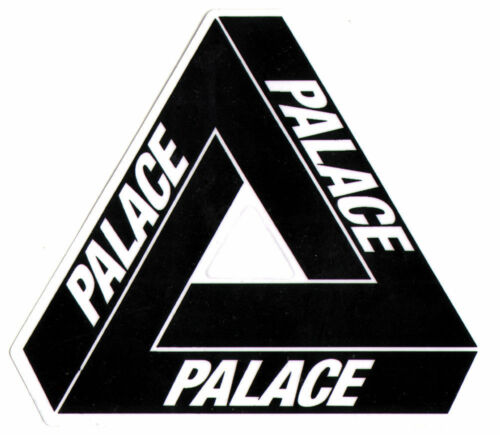 Palace Tri-Ferg Sticker Black