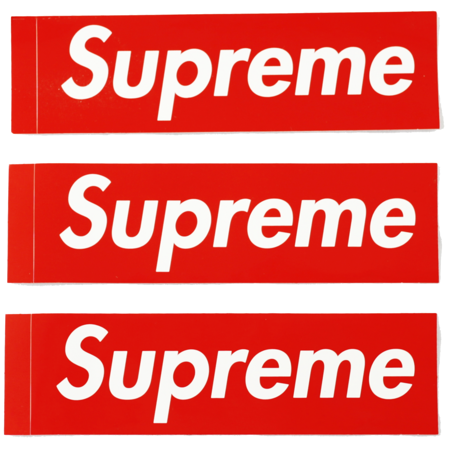 Supreme box sticker best sale