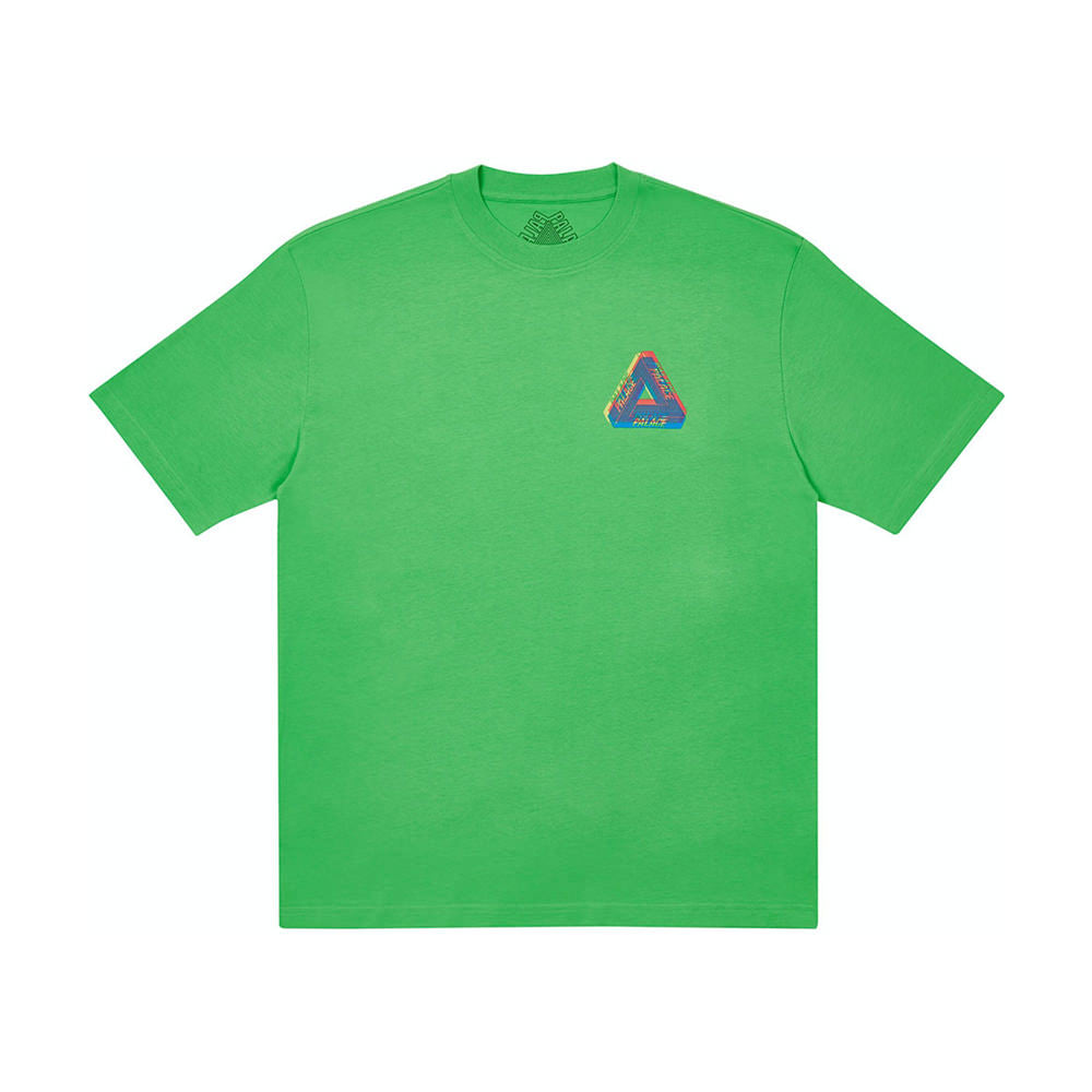 Palace Tri-Ferg Colour Blur T-Shirt Lime Green